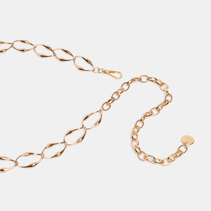 Dolce Vita ACCESSORIES Chain Link Gold Belt