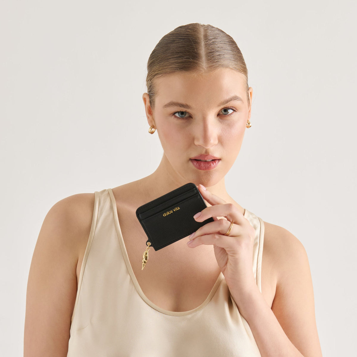 Dolce Vita ACCESSORIES Erynn Black Stella Wallet