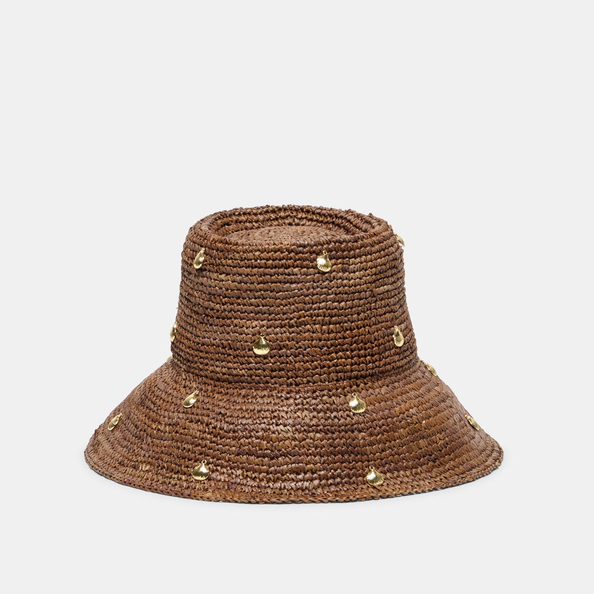 Dolce Vita ACCESSORIES STRAW CLOCHE WITH CHARMS BROWN
 – Dolce Vita