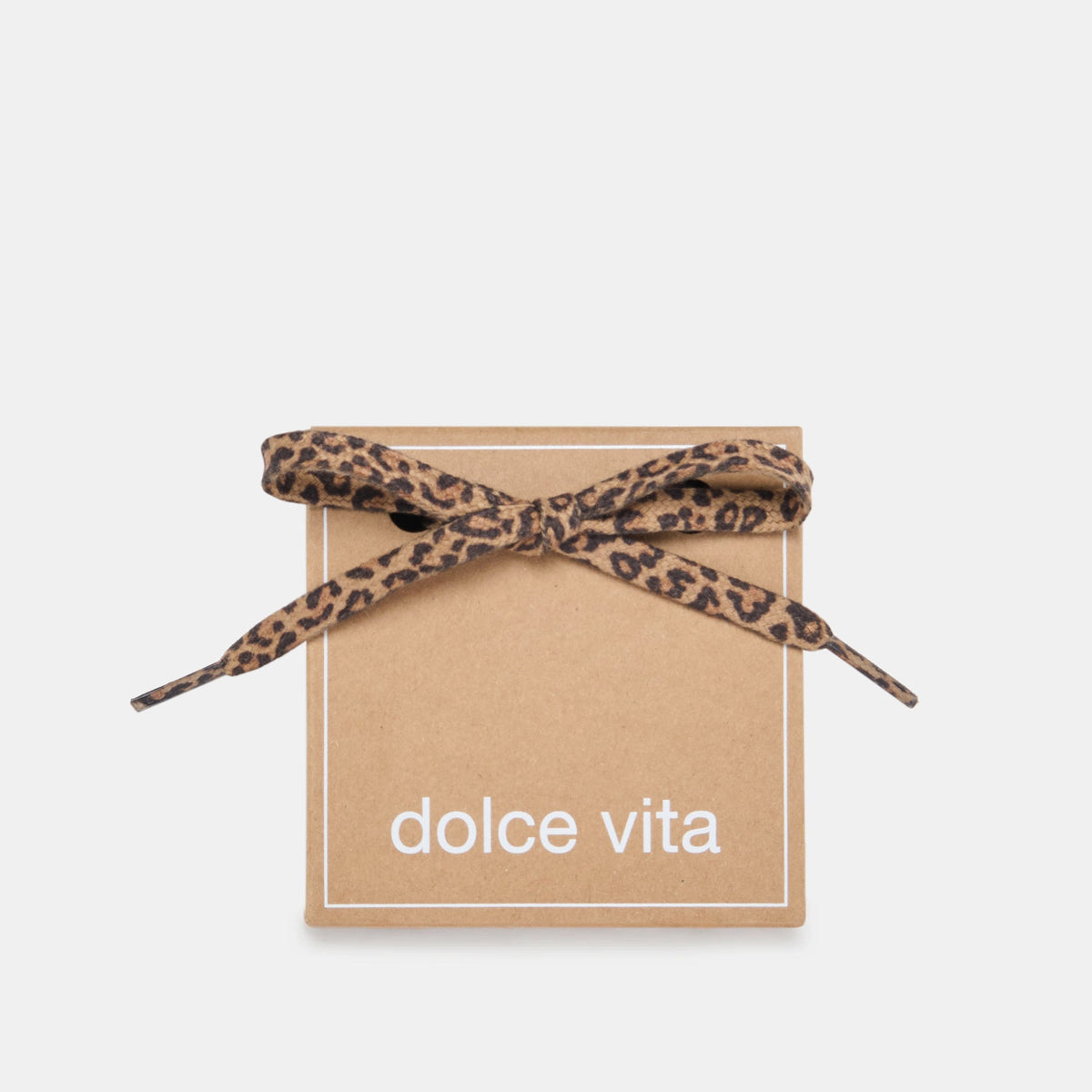 Dolce Vita ACCESSORIES Animal Leopard Print Shoelace