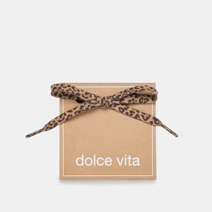 Dolce Vita ACCESSORIES Animal Leopard Print Shoelace